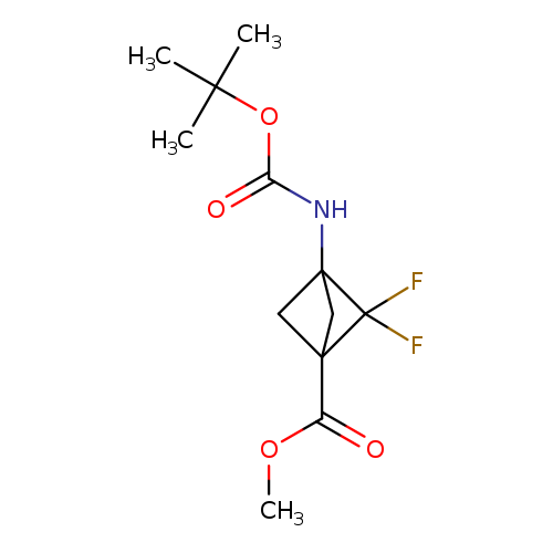 methyl 3-{[(tert-butoxy)carbonyl]amino}-2,2-difluorobicyclo[1.1.1]pentane-1-carboxylate