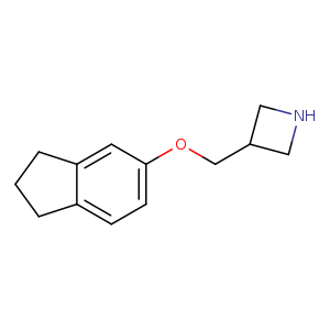 3-(((2,3-Dihydro-1h-inden-5-yl)oxy)methyl)azetidine