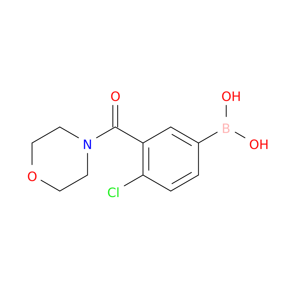 (4-Chloro-3-(morpholine-4-carbonyl)phenyl)boronic acid