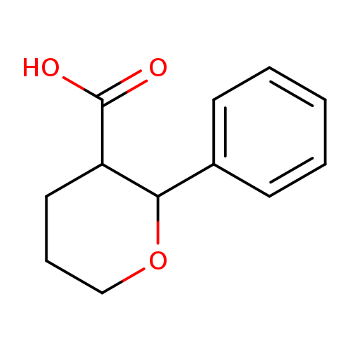 2-phenyloxane-3-carboxylic acid