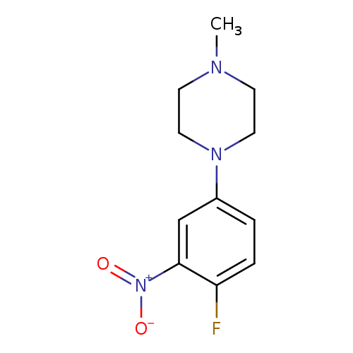 1-(4-Fluoro-3-nitrophenyl)-4-methylpiperazine