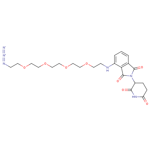 Pomalidomide-PEG₄-Azide