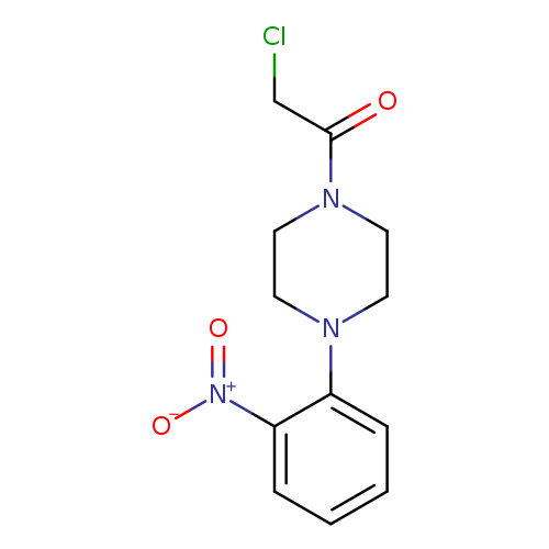 2-chloro-1-[4-(2-nitrophenyl)piperazin-1-yl]ethan-1-one