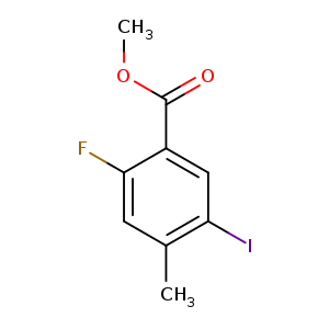 2-Fluoro-5-iodo-4-methyl-benzoic acid methyl ester