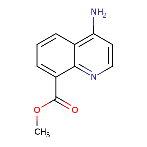 8-Quinolinecarboxylic acid, 4-amino-, methyl ester