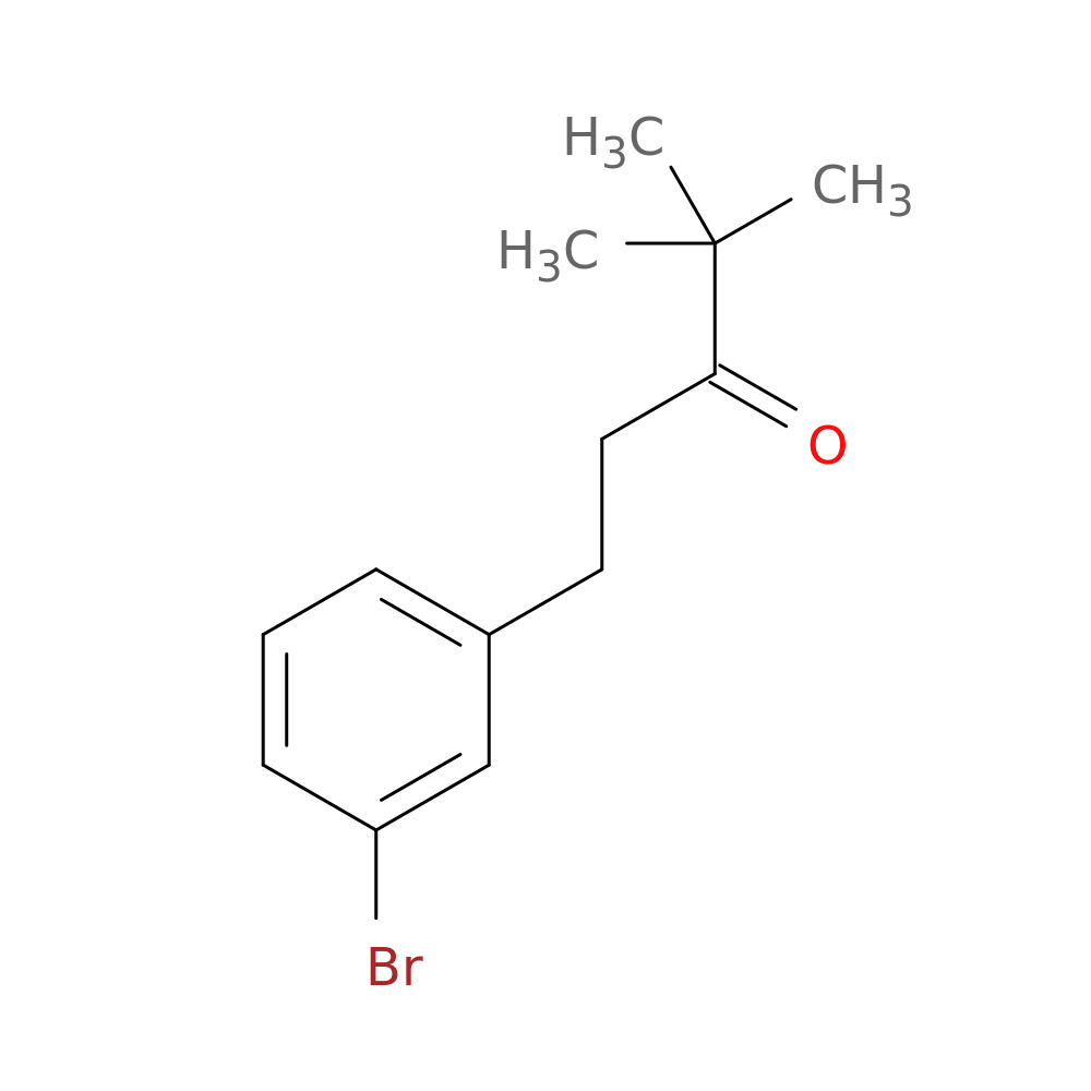 1-(3-bromophenyl)-4,4-dimethylpentan-3-one