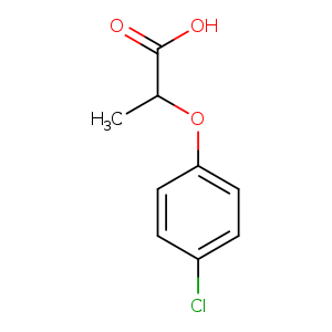 Propanoic acid, 2-(4-chlorophenoxy)-