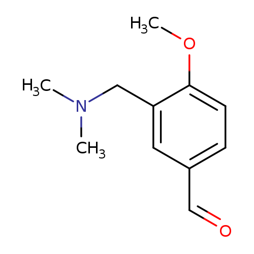 3-((Dimethylamino)methyl)-4-methoxybenzaldehyde