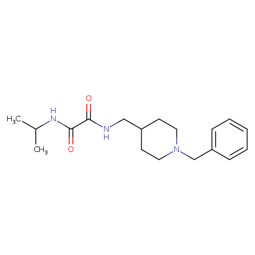 N'-[(1-benzylpiperidin-4-yl)methyl]-N-(propan-2-yl)ethanediamide