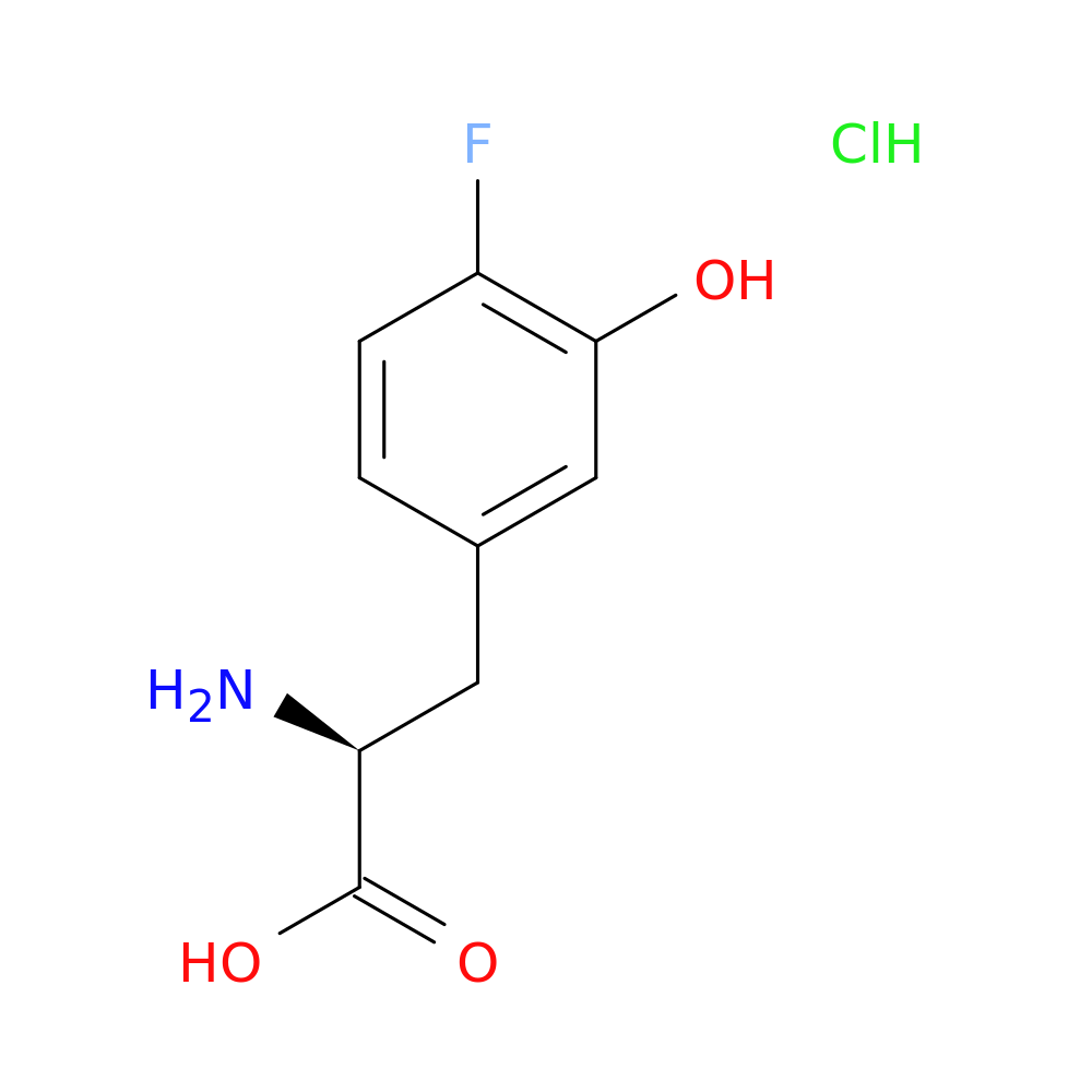 (S)-2-Amino-3-(4-fluoro-3-hydroxyphenyl)propanoic acid hydrochloride
