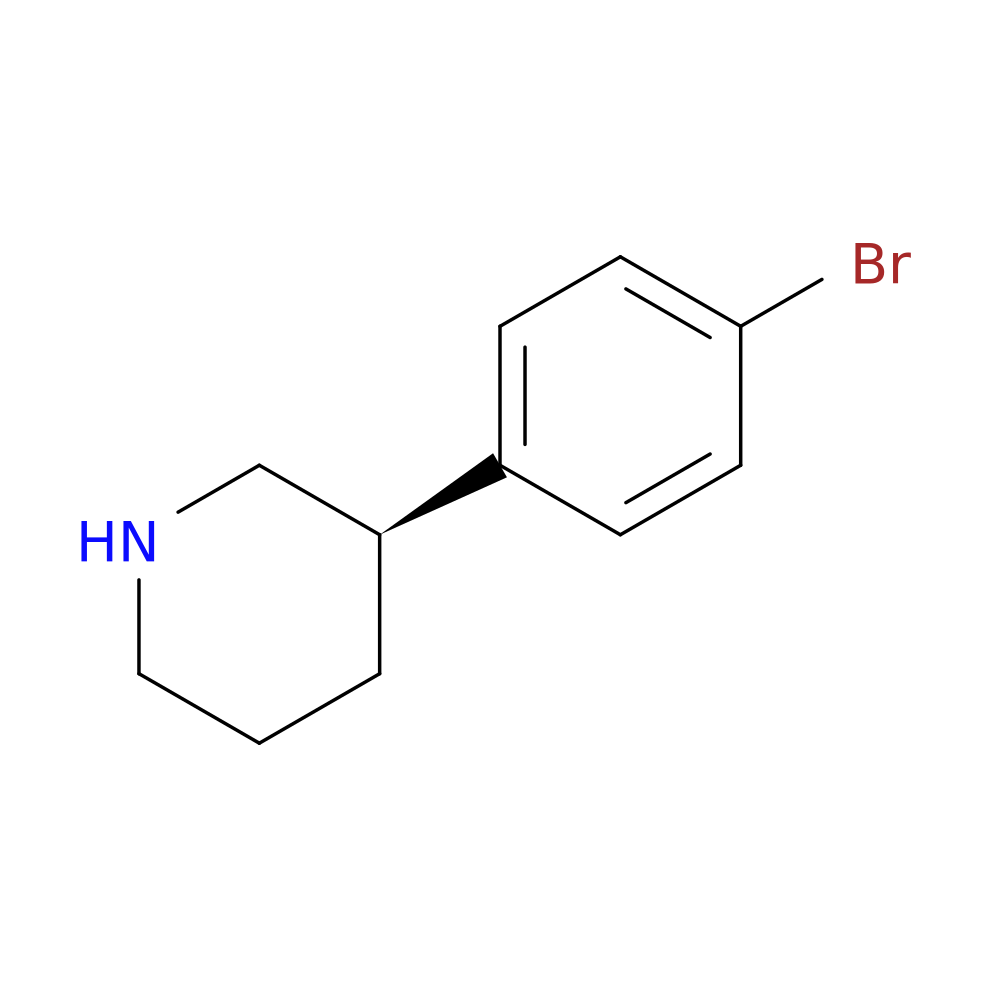 (R)-3-(4-Bromophenyl)piperidine