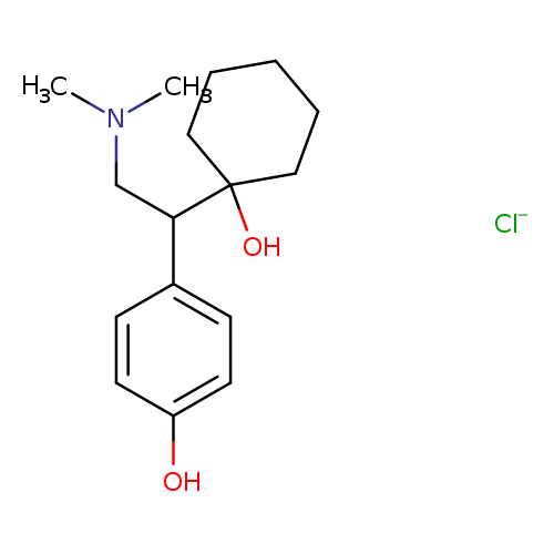 4-[2-(Dimethylamino)-1-(1-hydroxycyclohexyl)ethyl]-phenol  hydrochloride