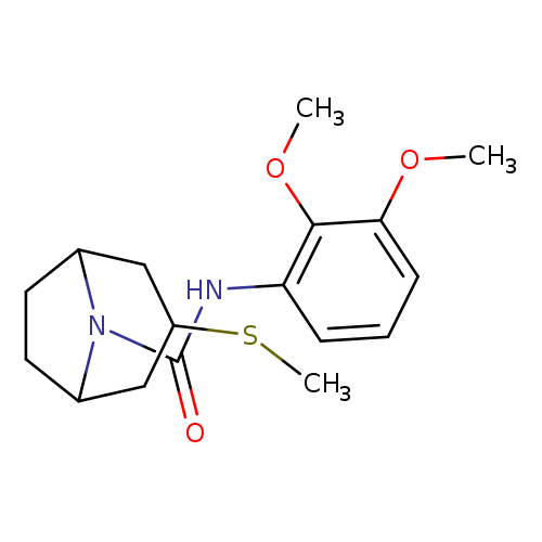 N-(2,3-dimethoxyphenyl)-3-(methylsulfanyl)-8-azabicyclo[3.2.1]octane-8-carboxamide