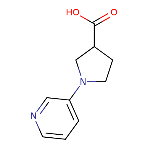 1-Pyridin-3-ylpyrrolidine-3-carboxylic acid