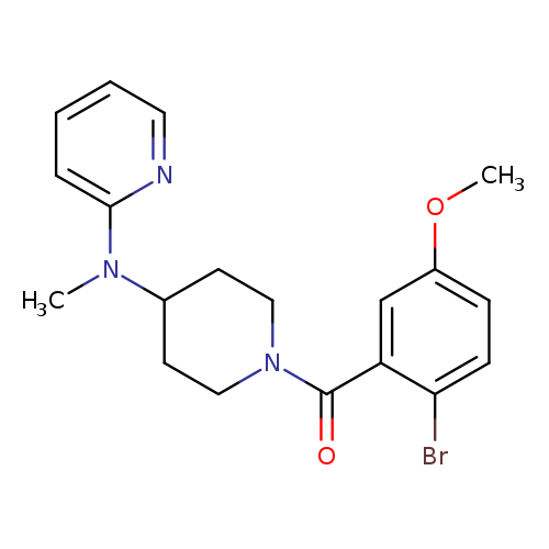 N-[1-(2-bromo-5-methoxybenzoyl)piperidin-4-yl]-N-methylpyridin-2-amine
