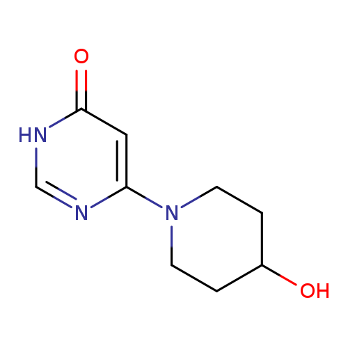 6-(4-hydroxypiperidin-1-yl)-3,4-dihydropyrimidin-4-one