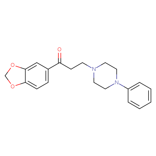 1-(Benzo[d][1,3]dioxol-5-yl)-3-(4-phenylpiperazin-1-yl)propan-1-one