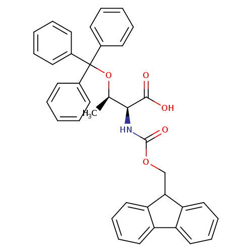 L-Threonine, N-[(9H-fluoren-9-ylmethoxy)carbonyl]-O-(triphenylmethyl)-