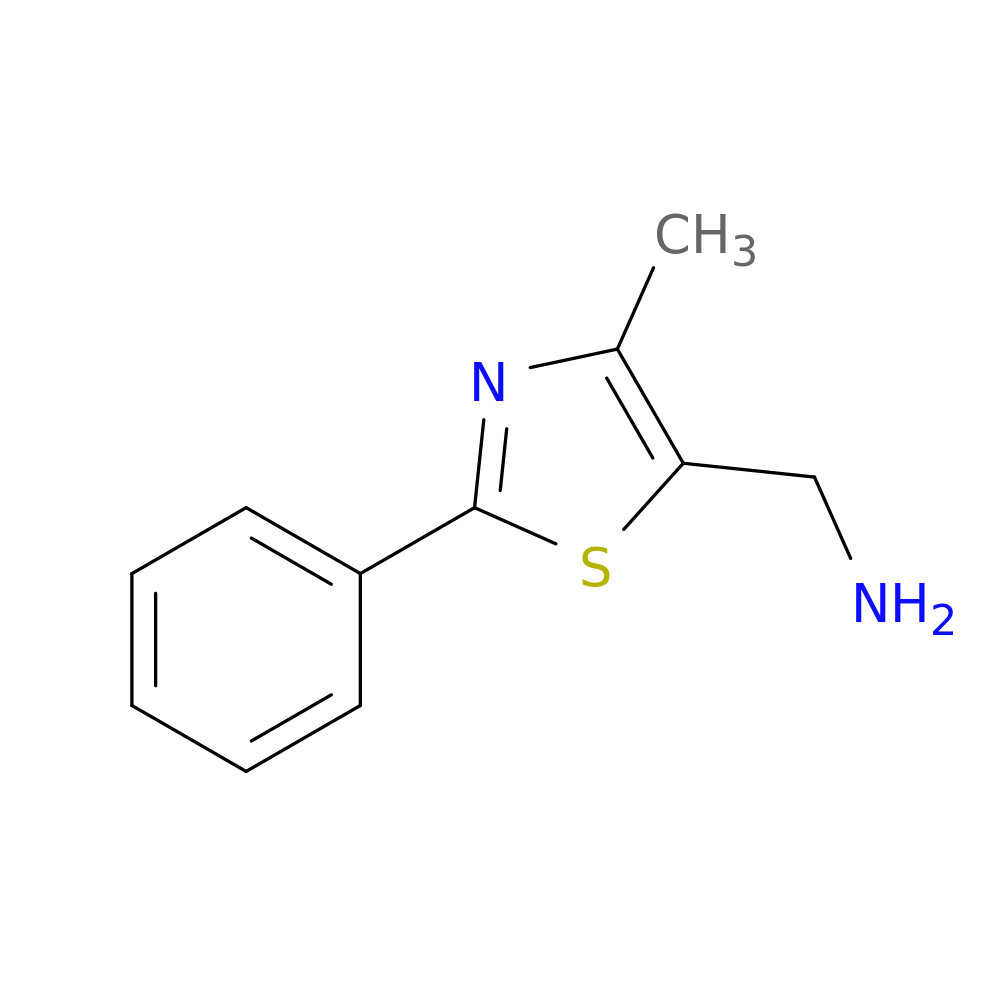 (4-methyl-2-phenyl-1,3-thiazol-5-yl)methanamine