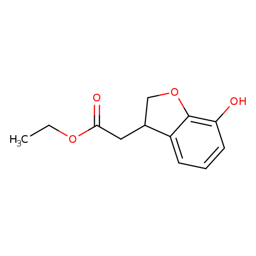 ethyl2-(7-hydroxy-2,3-dihydro-1-benzofuran-3-yl)acetate