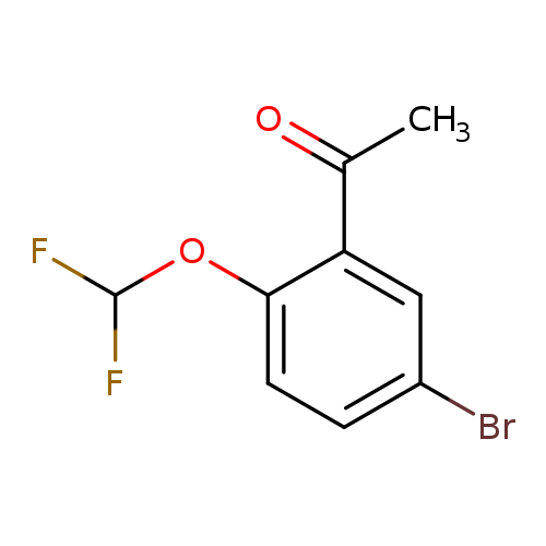 1-[5-bromo-2-(difluoromethoxy)phenyl]ethan-1-one