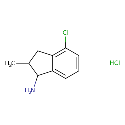 4-chloro-2-methyl-2,3-dihydro-1h-inden-1-amine hydrochloride