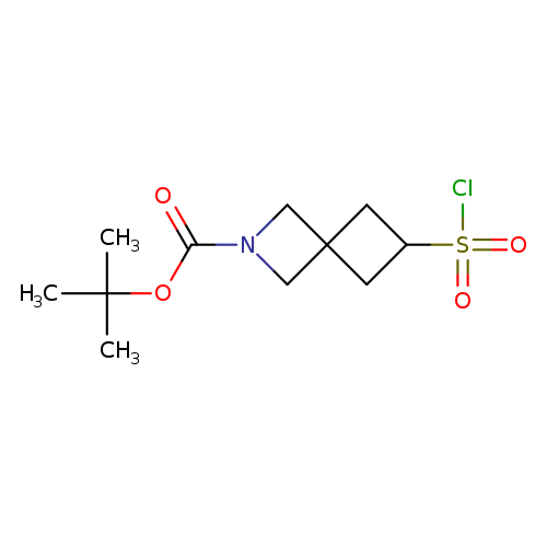 tert-butyl 6-(chlorosulfonyl)-2-azaspiro[3.3]heptane-2-carboxylate