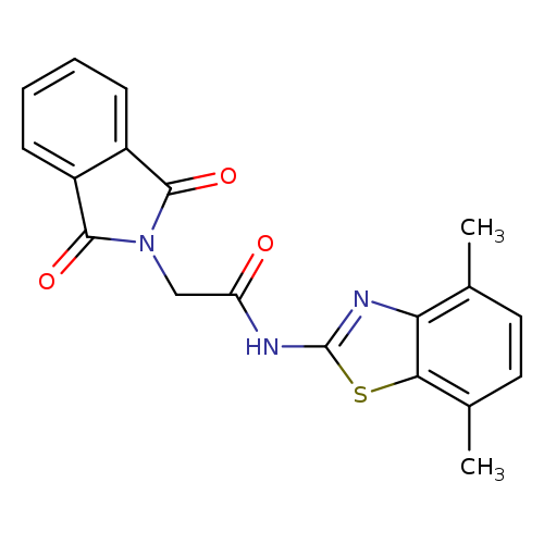 N-(4,7-dimethyl-1,3-benzothiazol-2-yl)-2-(1,3-dioxo-2,3-dihydro-1H-isoindol-2-yl)acetamide