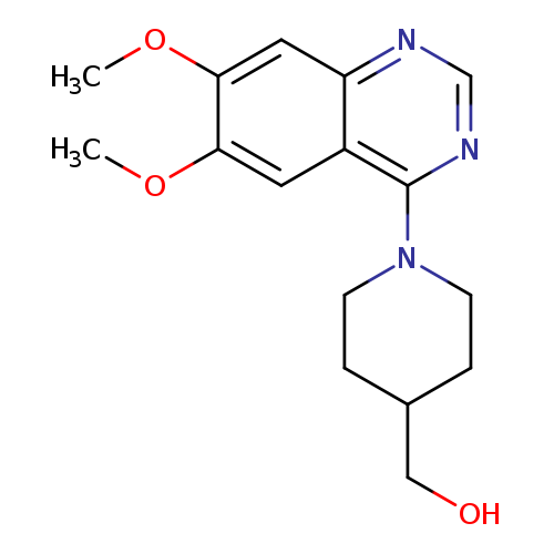 (1-(6,7-Dimethoxyquinazolin-4-yl)piperidin-4-yl)methanol