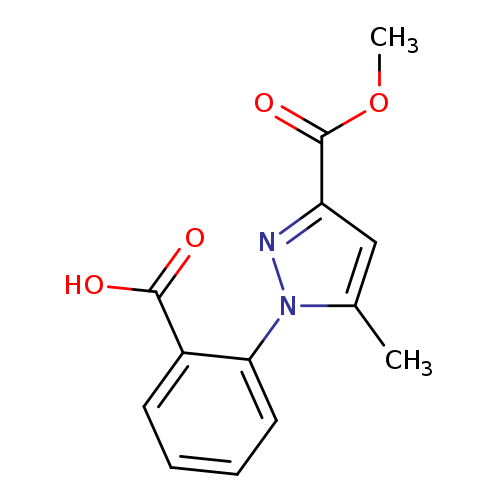2-(3-(Methoxycarbonyl)-5-methyl-1H-pyrazol-1-yl)benzoic acid