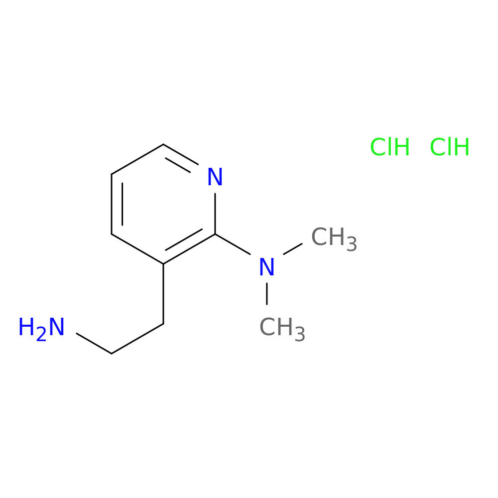 3-(2-aminoethyl)-N,N-dimethylpyridin-2-amine dihydrochloride