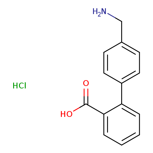 2-[4-(aminomethyl)phenyl]benzoic acid hydrochloride