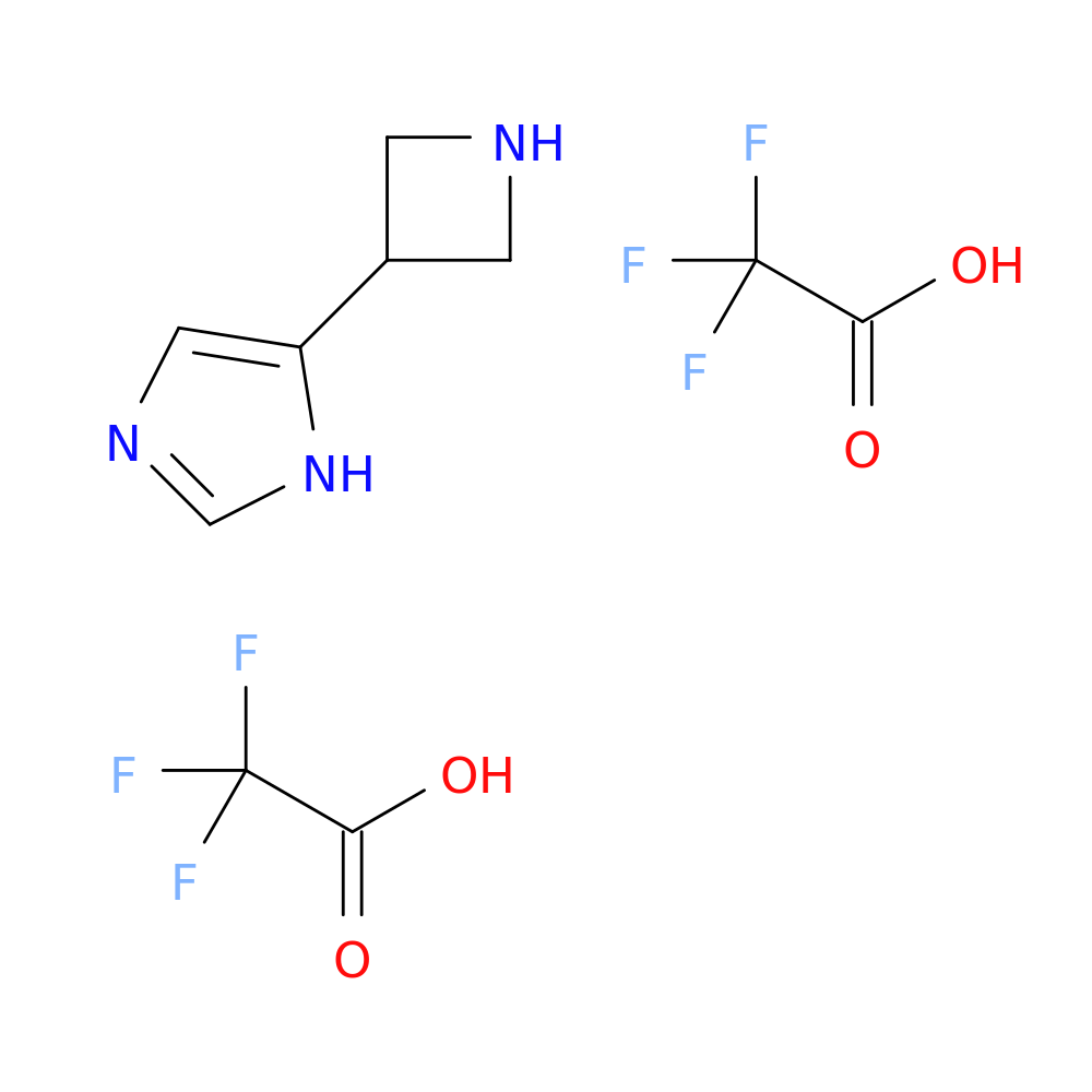 5-(azetidin-3-yl)-1H-imidazole; bis(trifluoroacetic acid)