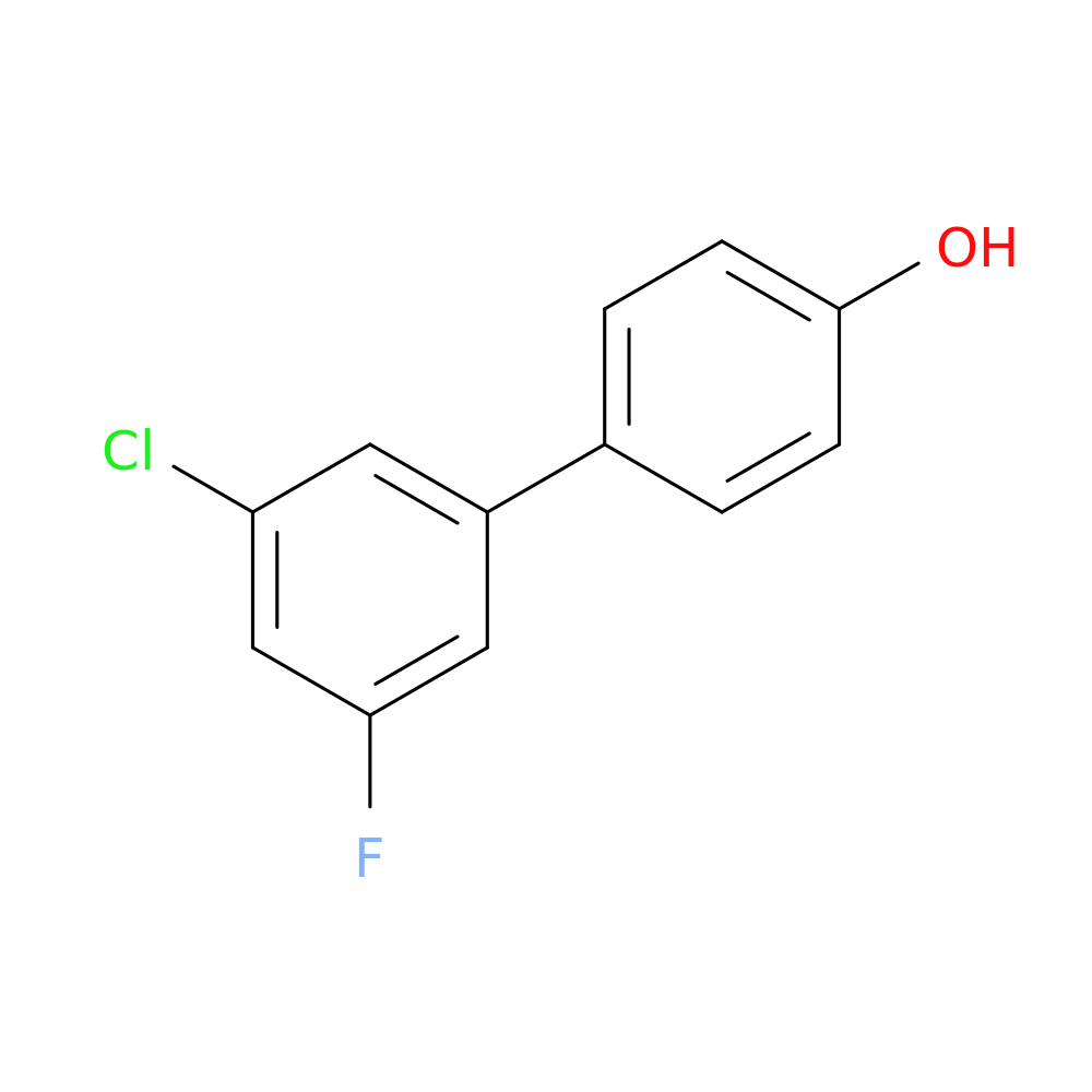 4-(3-Chloro-5-fluorophenyl)phenol