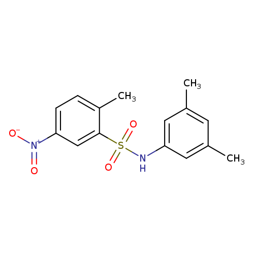 N-(3,5-dimethylphenyl)-2-methyl-5-nitrobenzene-1-sulfonamide