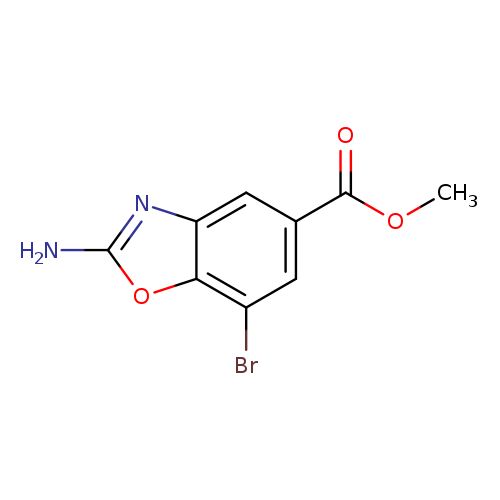 methyl 2-amino-7-bromo-1,3-benzoxazole-5-carboxylate