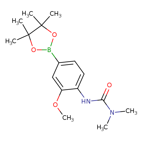 3-(2-Methoxy-4-(4,4,5,5-tetramethyl-1,3,2-dioxaborolan-2-yl)phenyl)-1,1-dimethylurea