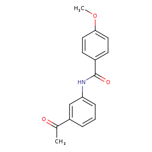 N-(3-Acetylphenyl)-4-methoxybenzamide