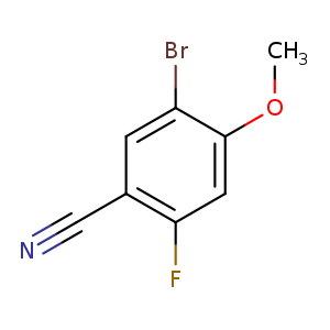 5-Bromo-2-fluoro-4-methoxybenzonitrile