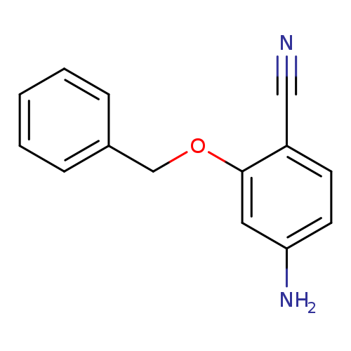 Benzonitrile, 4-amino-2-(phenylmethoxy)-