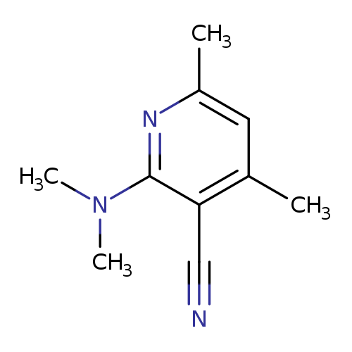 2-Dimethylamino-4,6-dimethyl-nicotinonitrile