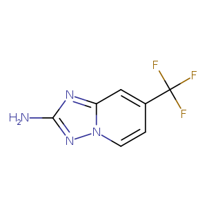 [1,2,4]Triazolo[1,5-a]pyridin-2-amine, 7-(trifluoromethyl)-