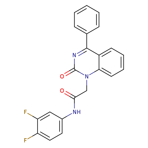 N-(3,4-difluorophenyl)-2-(2-oxo-4-phenyl-1,2-dihydroquinazolin-1-yl)acetamide