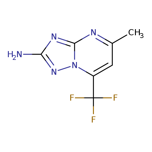 5-Methyl-7-(trifluoromethyl)[1,2,4]triazolo[1,5-a]pyrimidin-2-amine