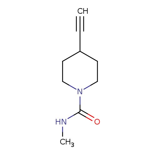 4-ethynyl-N-methylpiperidine-1-carboxamide