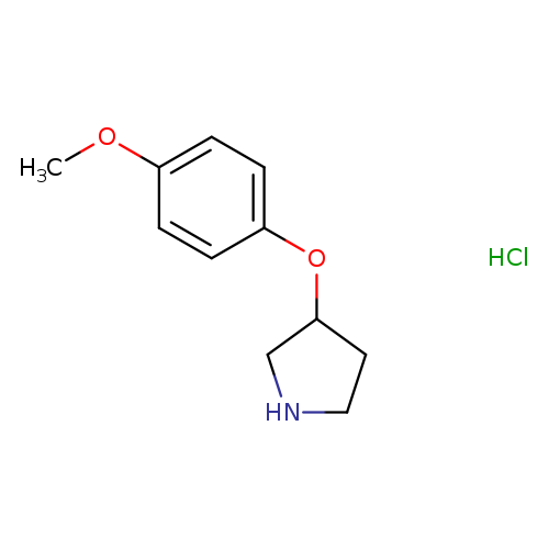 3-(4-Methoxyphenoxy)pyrrolidine hydrochloride