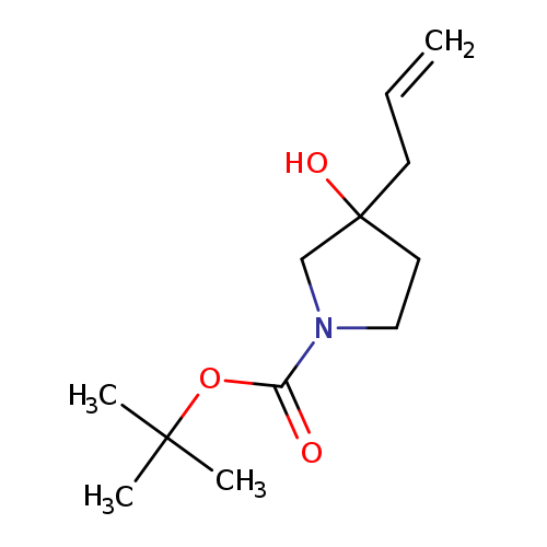 Tert-Butyl 3-Allyl-3-Hydroxypyrrolidine-1-Carboxylate