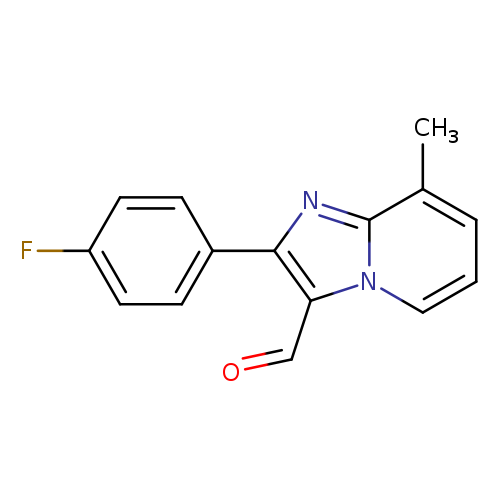 2-(4-Fluorophenyl)-8-methylimidazo[1,2-a]pyridine-3-carbaldehyde