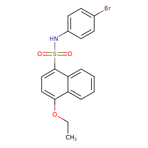 N-(4-bromophenyl)-4-ethoxynaphthalene-1-sulfonamide