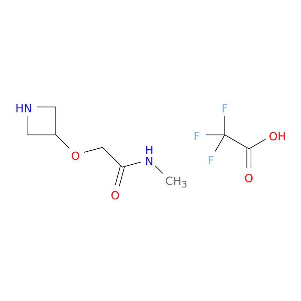 2-(azetidin-3-yloxy)-N-methylacetamide; trifluoroacetic acid